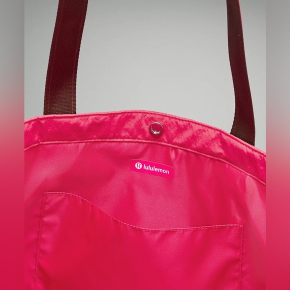Lululemon Daily Multi-Pocket Tote Bag 20L- Glaze Pink/Ancient Copper - Picture 4 of 5